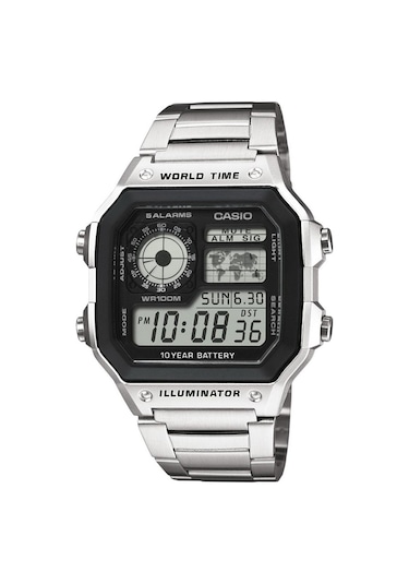 Casio Ae-1200whd-1avdf Dijital Erkek Kol Saati Siyah