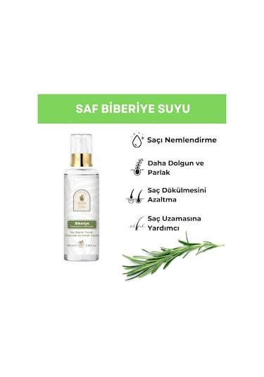 Sera Natura Saf Biberiye Suyu Saç Bakım Toniği 100 ML
