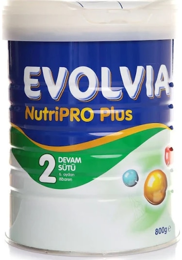 Evolvia Nutripro Plus 2 Devam Sütü 6+ Ay 3 x 800 G