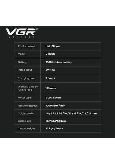 Vgr Store V-880 Saç Kesme Makinesi 459251451