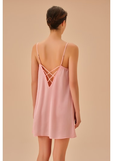 Suwen Sapphire Gecelik St4380613077 Pembe