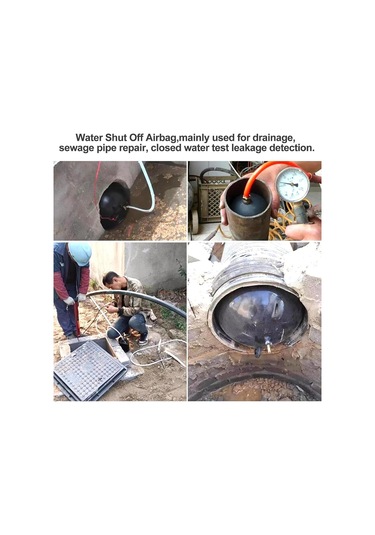 Homyl Şişirilebilir Boru Tıkacı Pratik Premium Sağlam Dn50