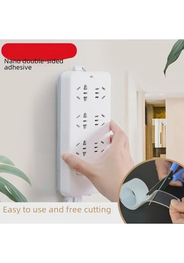 Pazly Şeffaf Nano Bant - Baloncuk Üfleme İçin, 3x5m, 2mm Kalın, Çıkarılabilir, Yıkanabilir, Yapışkan