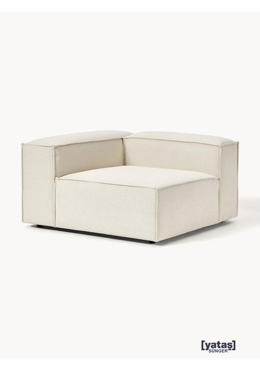 Most Mollis Köşe Modül Berjer Silinebilir 01 Kırık Beyaz Keten Ku Kırık Beyaz