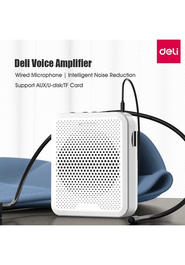 Reedark Deli Akıllı Gürültü Azaltmalı Mikrofonlu Ses Yükseltici - Usb/tf/aux Girişli, 1200mah Şarjlı, Öğretmen/rehber İçin