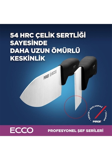 Pirge Ecco Şef Çiftler Bıçak Seti 35141 7691497615180