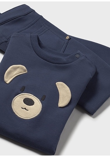 Mayoral Erkek Bebek Lacivert Sweat Pantolon Takım 2597 Lacivert