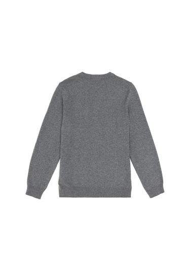 U.s. Polo Assn. Erkek Çocuk Gri Melanj Kazak /triko 50294200-vr086 Gri Melanj