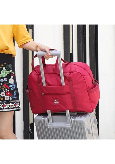 Geekyou Hafif Gri Küçük Seyahat Çantası, Çekmeceli, Çapraz Çanta/torba, Büyük Kapasiteli, El/omuz Taşıma, Sağlam Malzeme, Çok Amaçlı Depolama