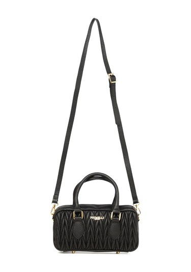 D28 Black Portföy Çantası Kadın Cecıle Piumelli Milano Bag D28 Black