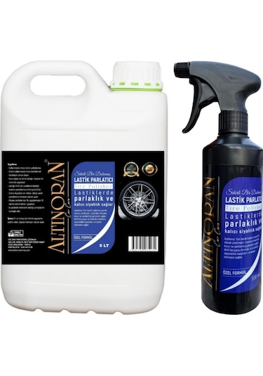 Altın Oran Lastik Parlatıcı Koruyu 5000 + 500 Ml Paket