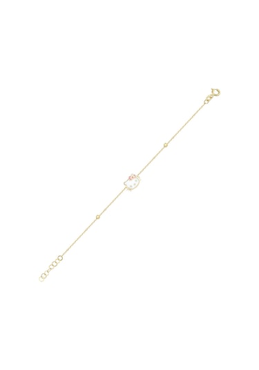 Hello Kitty Altın Bileklik Bl2703A Sarı Altın