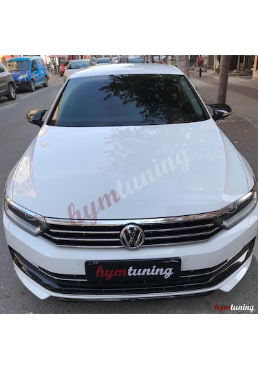 Volkswagen Passat B8 Yarasa Ayna Kapağı Parlak Siyah