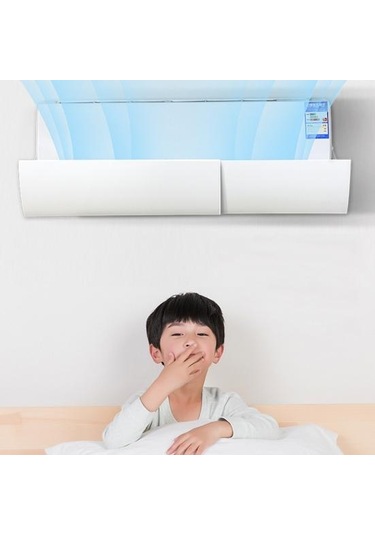 Ayarlanabilir Klima Önleyici Rüzgar Doğrudan Üfleme Hava Kalkanı Deflektör Bölme Paneli