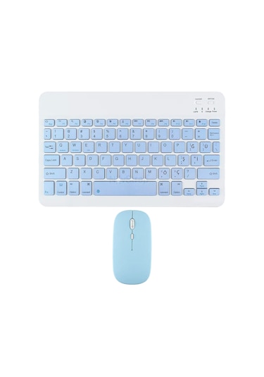Novstrap Bluetooth Klavye Mouse Seti Türkçe Q Karakterli Tüm Tablet Ve Telefonlar İle Uyumlu