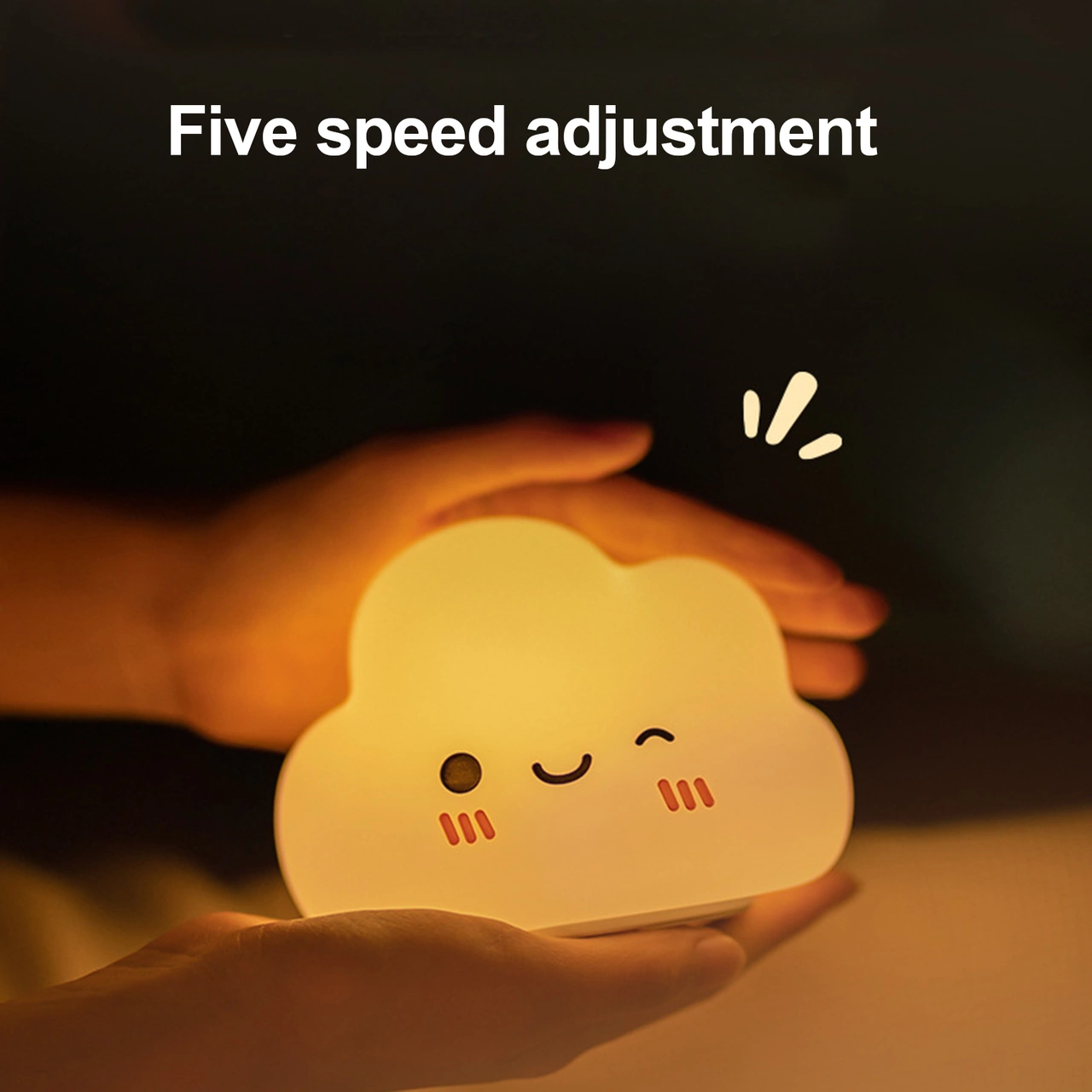 Folinda Anne-bebek Uyku Lambası: Yumuşak Işık, 5 Seviye Ayar, 30 Dakika Zamanlayıcı, 400mah Pil, Silikon Materyal, Beyaz Renk, Dokunarak Aç/kapat Diğer