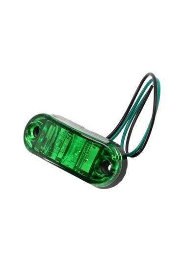 4 Led Kırmızı/yeşil 10-30v Tekneler Çalışma Işığı Kamyonet Van Yan Işığı