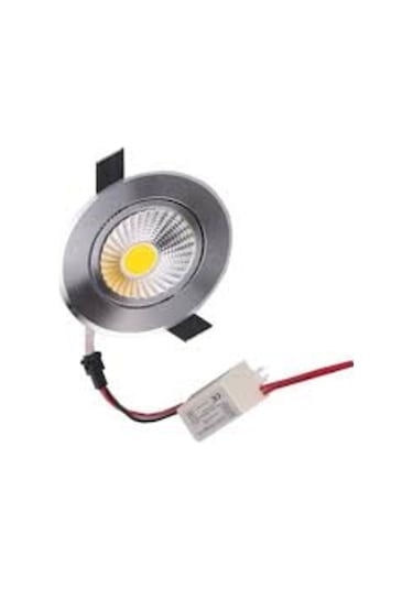 Hmz 5 Watt Cob Led Krom Kasa Led Spot Trafolu Beyaz Işık