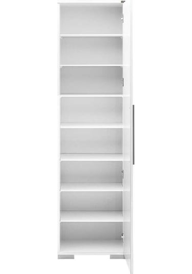 Diamond Kapaklı Dolap 8 Bölmeli - Lake Beyaz