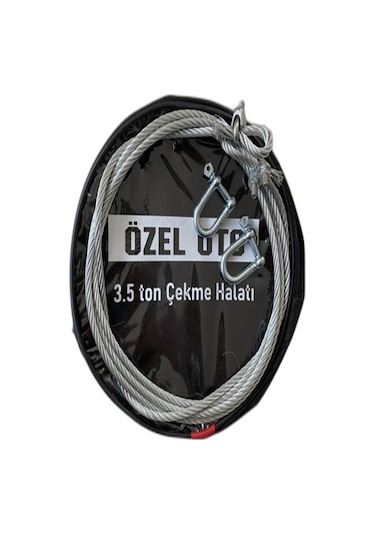 More Home Çeki Halatı Çelik Izoleli Oto Çekme Halatı 3,5 Ton