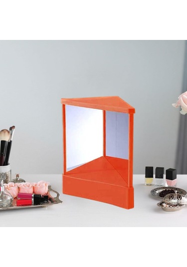 Suntek Geri Dönmeyen Ayna Kozmetik Aynası Yüz L-Turuncu