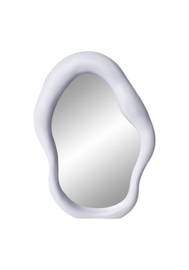 Suntek Düzensiz Makyaj Aynası Şık Bulut-şekli-beyaz