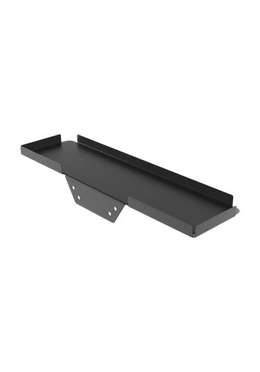 Mufunye Metal Vesa Monitör Arka Rafı - Cpu, Hoparlör, Kulaklık Ve Aletler İçin Dayanıklı Saklama Çerçevesi Siyah