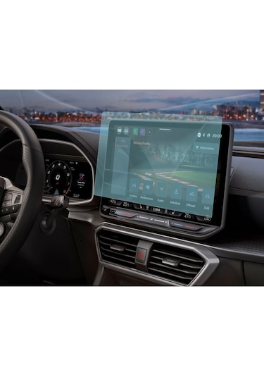 Cupra Terramar Multimedya Ekran Koruyucu- Kırılmaz Şeffaf Nano Teknoloji