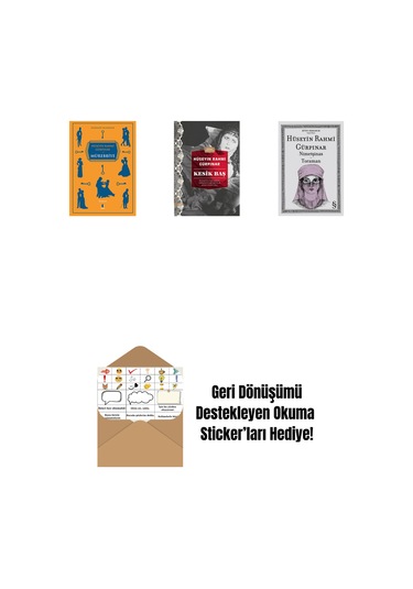 Mürebbiye + Kesik Baş Günümüz Türkçesiyle + Nimetşinas - Toraman + Okuma Sticker'ları