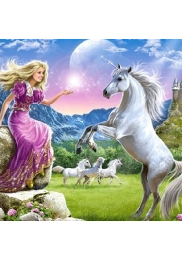 Castorland 180 Parça Unicorn Puzzle