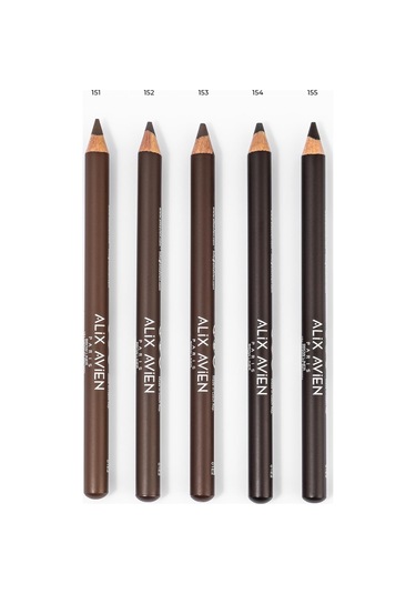 Alix Avien Uzun Süre Kalıcı Belirginleştirici Şekillendirici Kahve Kaş Kalemi Brow Liner 151 Medium Brown