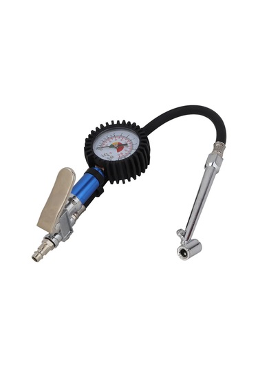 Suofeng 12 Bar Alüminyum Lastik Basınç Test Cihazı, 55mm Ekran, Çift Ölçüm Birimi, Bakır Otomatik Tutucu, Hava Sızıntısı Yok