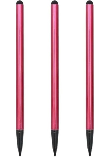 Unicomlifeerpevrensel Çift Kullanımlı Ekran Kalemi İpad Uyumlu Lenovo Samsung Xiaomi İçin P Kapasiteli Mor