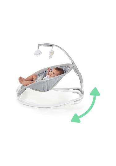 Ingenuity Cuddle Lamb Baby Sallanan Hamağı Titreşimli Ana Kucağı 0-18kg