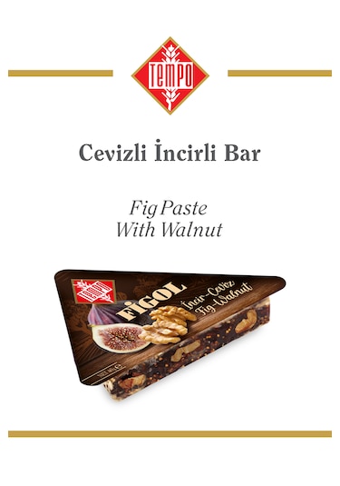 Figol Cevizli İncirli Bar Üçgen 40 G X 12 Adet