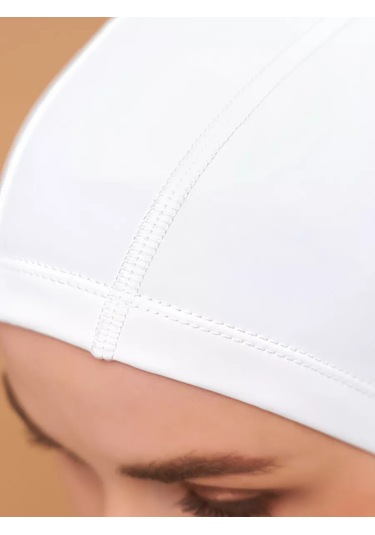 Büyük Emdirilmiş Yüzme Ve Havuz Şapkası 218269960 Beyaz