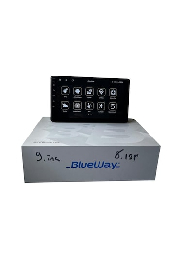 Toyota Corolla 2017-2018 Blueway 8-128 Tam Profesyonel Oem Multimedia 9"