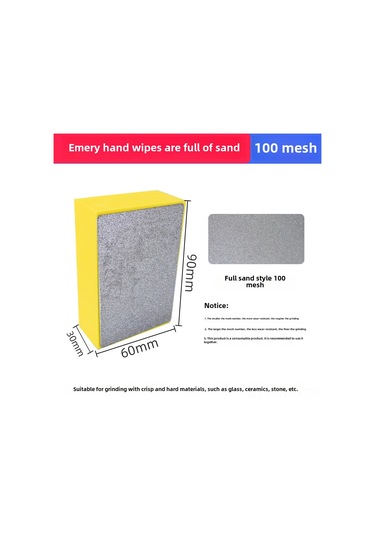 Yuntech01 Diamantlı Seramik Ve Cam Kenar Taşlama Aleti - Yüksek Verimli Pürüzsüz Polishing Ve Tırnak Kaldırma Aracı Tam Zift 100