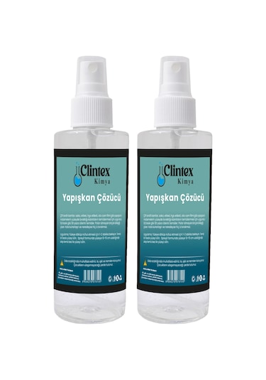 Clintex Kimya Yapışkan İzi Çözücü Sökücü 2 x 200 ML