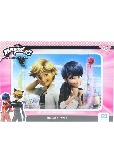 Yapboz- Ca.5020-22 Mıraculous Frame Puzzle 35-1-3