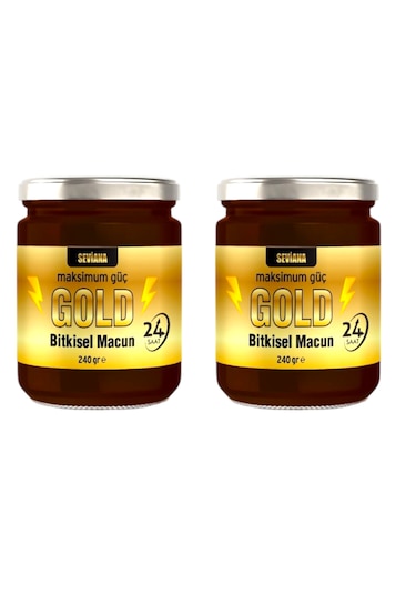 Bitkisel Macun Ginsengli Mesir Macunu Güç Kuvvet1 Macunu 2x240 Gr