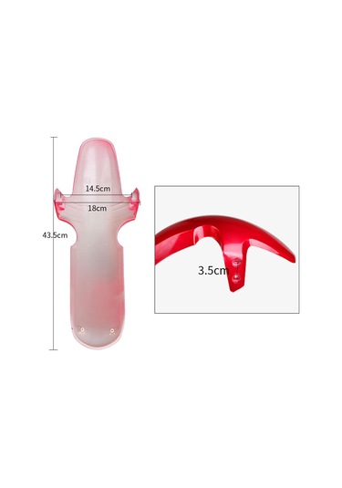 Suntek Motosiklet Ön Çamurluğu Sağlam U1/us1/u+a Için A-tipi A Tipi Çok Renkli