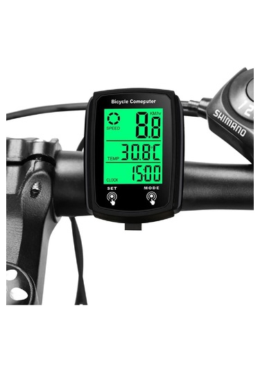 Bisiklet Hız Göstergesi Kilometre Sayacı Dijital Bisiklet Yol Bil