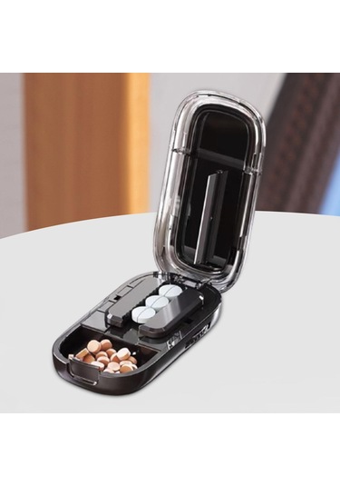 Suntek Hap Bölücü Taşınabilir Çok İşlevli Kullanışlı Siyah Yarı Siyah