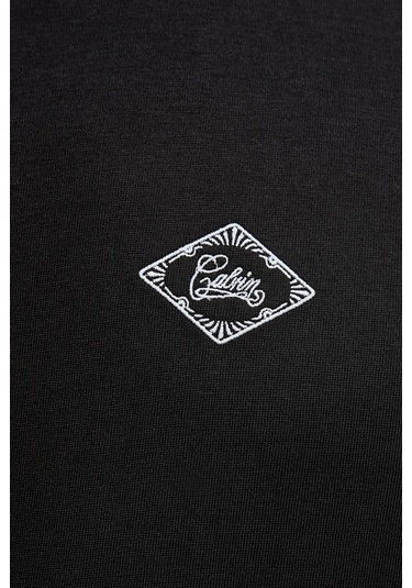 Calvin Klein Erkek T Shirt Lv04re802g Ub1 Siyah Siyah Calvin Klein Erkek T Shirt Lv04re802g Ub1 Siyah Siyah