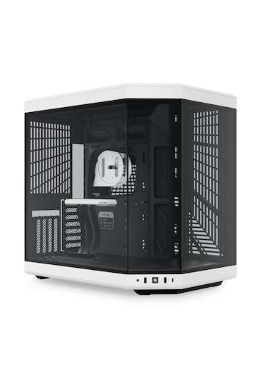 Hyte Y70 Panda Temperli Cam Usb 3.2 E-atx Dual Chamber Mid Tower Bilgisayar Kasası