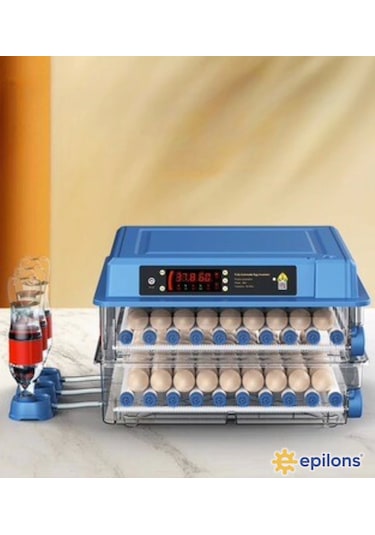 120 Yumurta Kapasiteli Tam Otomatik Kuluçka Makinesi - Civciv, Kaz, Hindi Ve Ördek Yetiştiriciliği Epo-w120