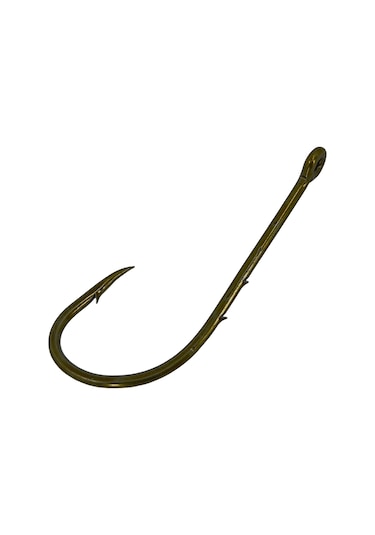 Effe Sazan İğnesi No:2 Bronz Delikli Carbon 100 Adet 92666-2 No : 2