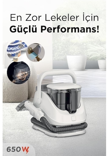 Torima JJB-747-II Koltuk Ve Halı Yıkama Makinesi + CB-902A Buharlı Temizleyici