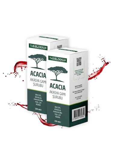 Tabib Lokman Acacia Akasya Gamı Şurubu 2 x 230 ML